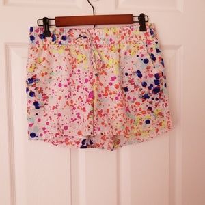Nanette Lepore Paint Splatter Shorts